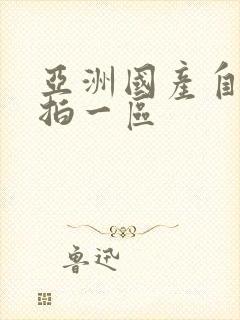 亚洲国产自拍偷拍一区