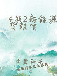4米2新能源厢货报价