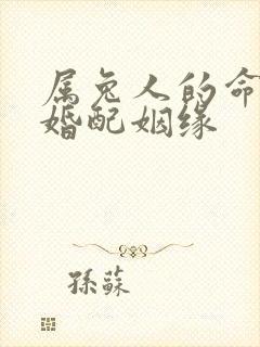 属兔人的命运与婚配姻缘