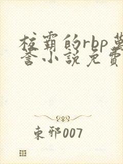 校霸的rbp万誉小说免费阅读