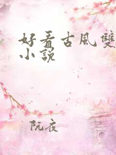 好看古风双男主小说