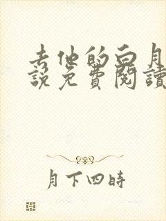 去他的白月光小说免费阅读