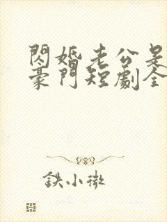 闪婚老公是超级豪门短剧全集