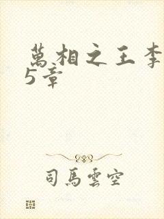 万相之王李洛第5章