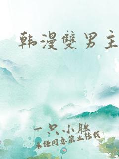 韩漫双男主车车
