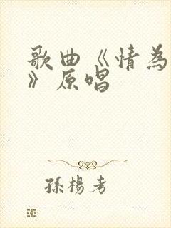 歌曲《情为何物》原唱