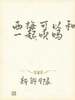 西梅可以和李子一起吃吗