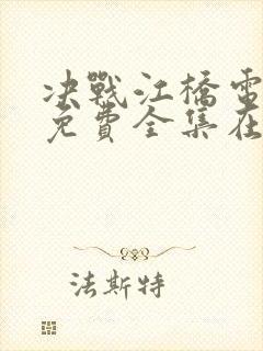 决战江桥电视剧免费全集在线观看
