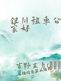 银川租车公司哪家好