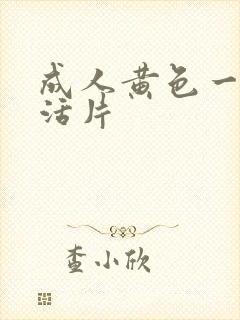 成人黄色一级生活片
