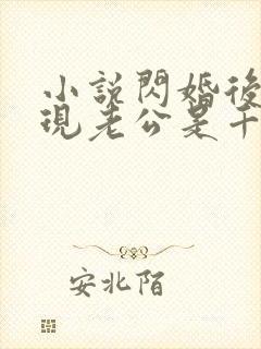 小说闪婚后,发现老公是千亿首富免费