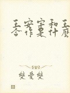 王安宇和王玉雯合作是什么剧?