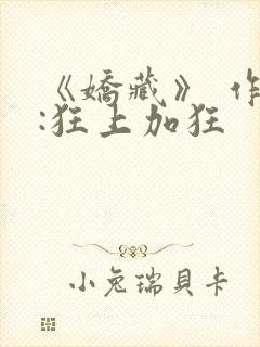 《娇藏》 作者:狂上加狂