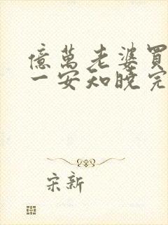 亿万老婆买一送一安知晓完整版