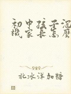 初中孩子沉迷手机家长怎么引导