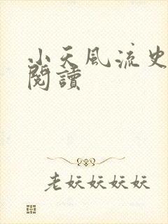 小天风流史免费阅读