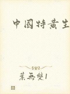中国特黄生活片