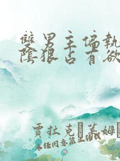 双男主偏执病态阴狠占有欲强小说