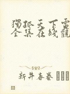 独孤天下电视剧全集在线观看免费观看