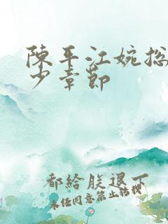 陈平江婉总共多少章节