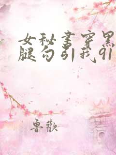 女秘书穿黑丝美腿勾引我91