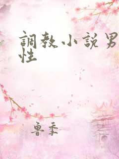 调教小说男男双性