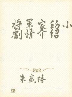 将军家的小娘子剧情介绍