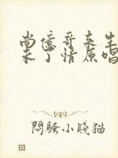 尚亿哥来生再续未了情原唱