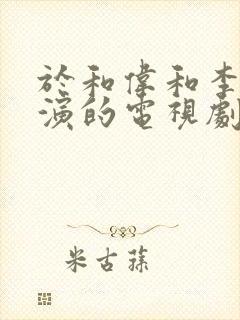 于和伟和李小冉演的电视剧叫什么名字