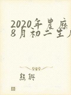 2020年农历8月初二生辰八字