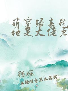 萌宝归来我的爹地是大佬免费短剧