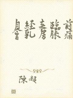 月经来临前几天会乳房胀痛