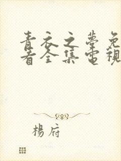 青衣之梦免费观看全集电视剧高清版