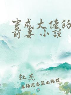 穿成大佬的私奔前妻 小说
