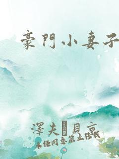 豪门小妻子