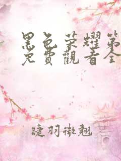 黑色荣耀第一季免费观看全集高清