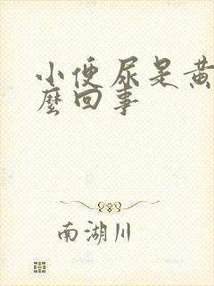 小便尿是黄的怎么回事