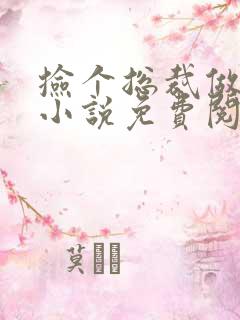 捡个总裁做老婆小说免费阅读