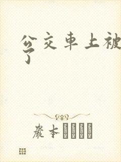 公交车上被插爽了