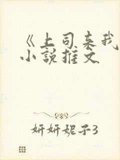 《上司来我家》小说推文