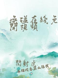 操碰在线免费公开视频