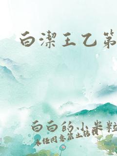 白洁王乙第一次