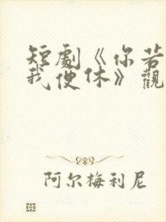 短剧《你若无情我便休》观看