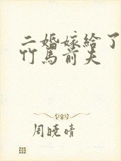 二婚嫁给了新帝竹马前夫