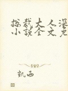 总裁大人深深宠小说全文免费阅读
