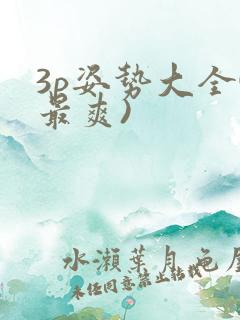 3p姿势大全(最爽)