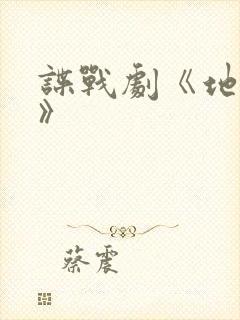谍战剧《地下党》