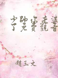 少帅你老婆又跑了免费观看短剧