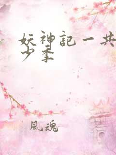 妖神记一共有多少季