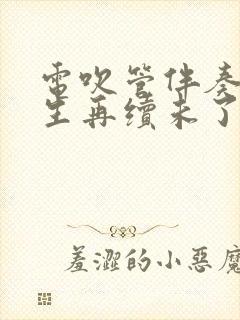电吹管伴奏曲来生再续未了情下载免费
